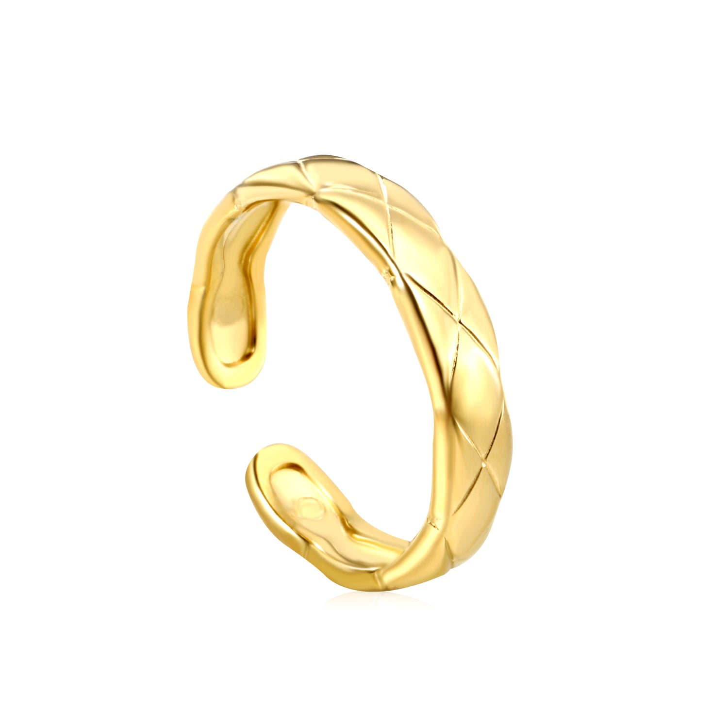 Golden Twist Ring