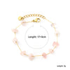 Elegante gouden armband met edelstenen