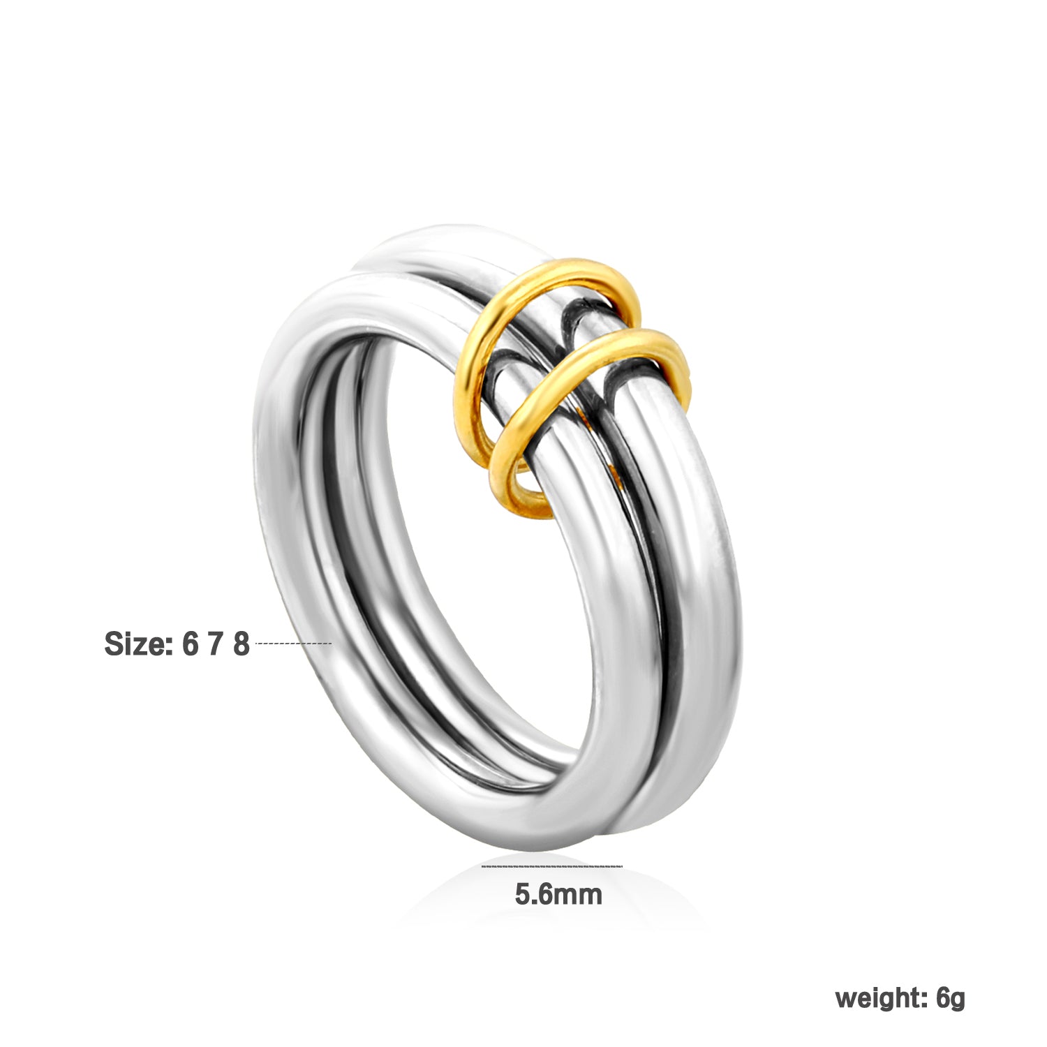 Silver Harmony Ring