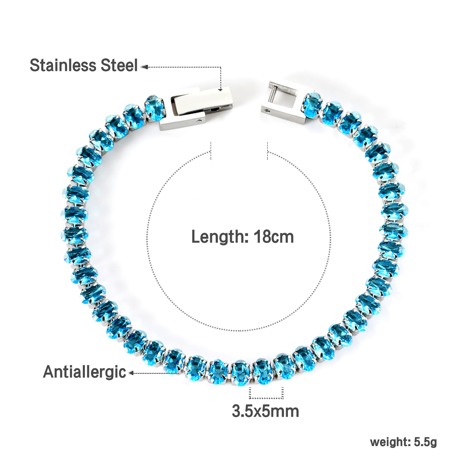 Een vleugje hemelblauw voor elke dag.