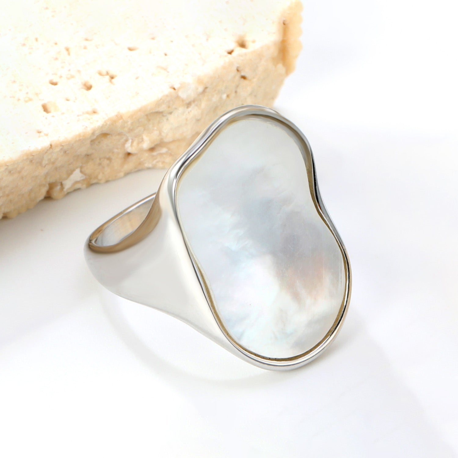 Silver Mirror Ring