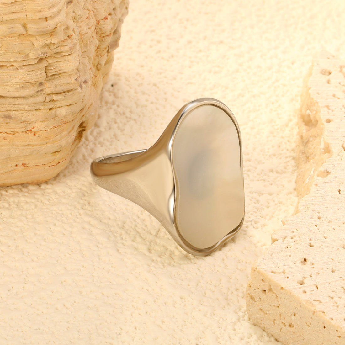 Silver Mirror Ring