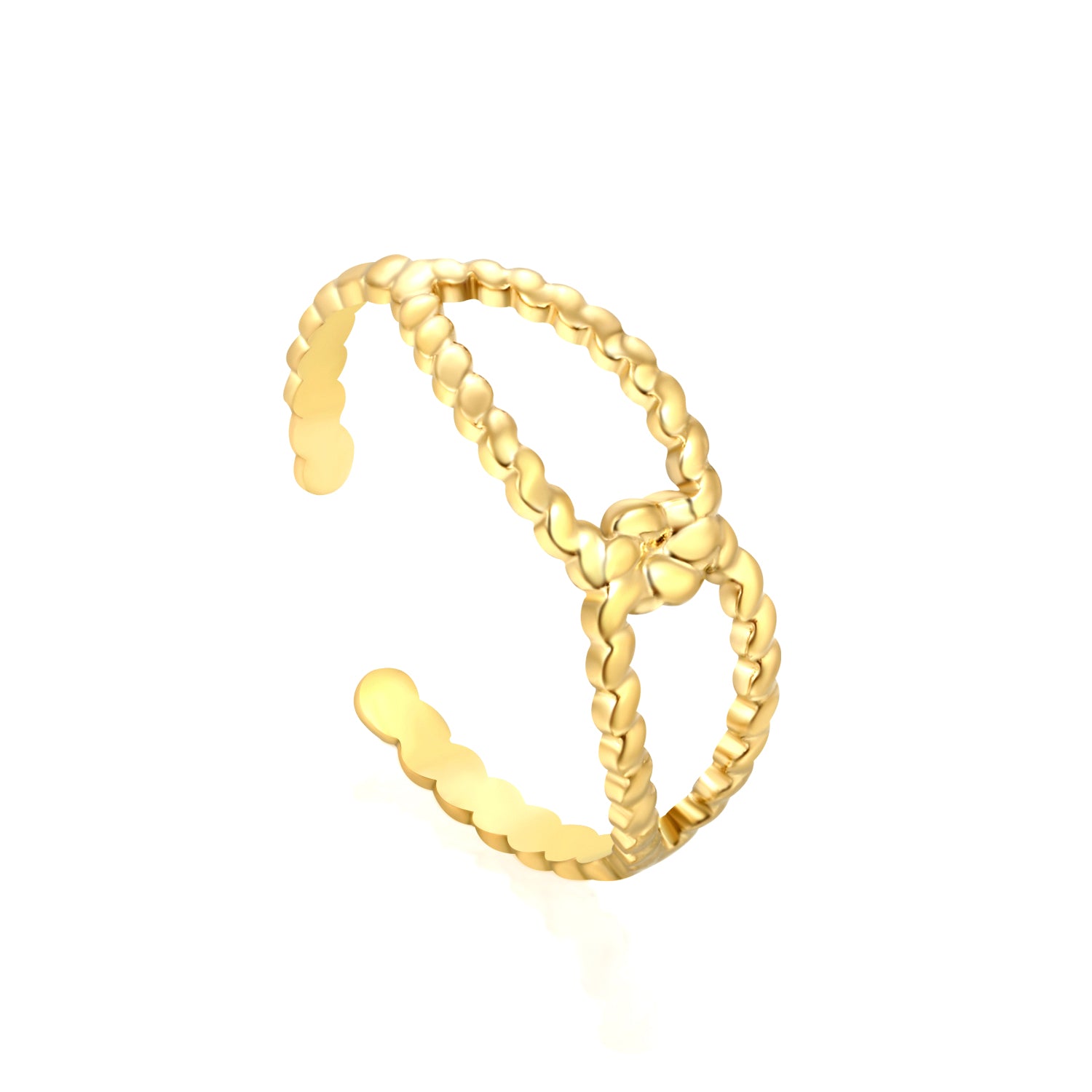 Golden Chain Harmony Ring