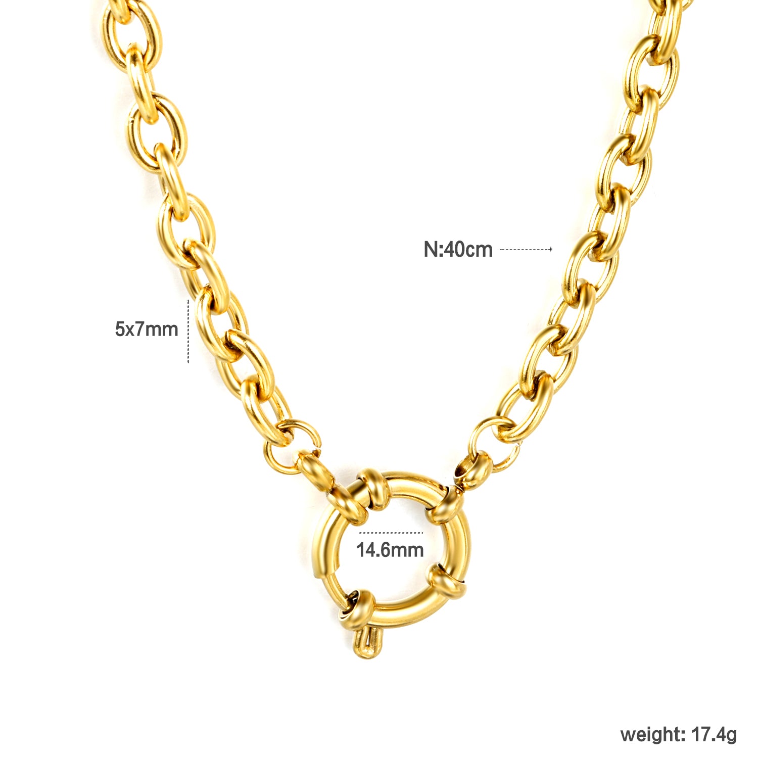 Golden Chain Necklace