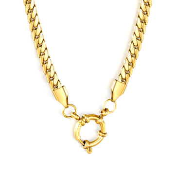 Bold Gold chain neckles