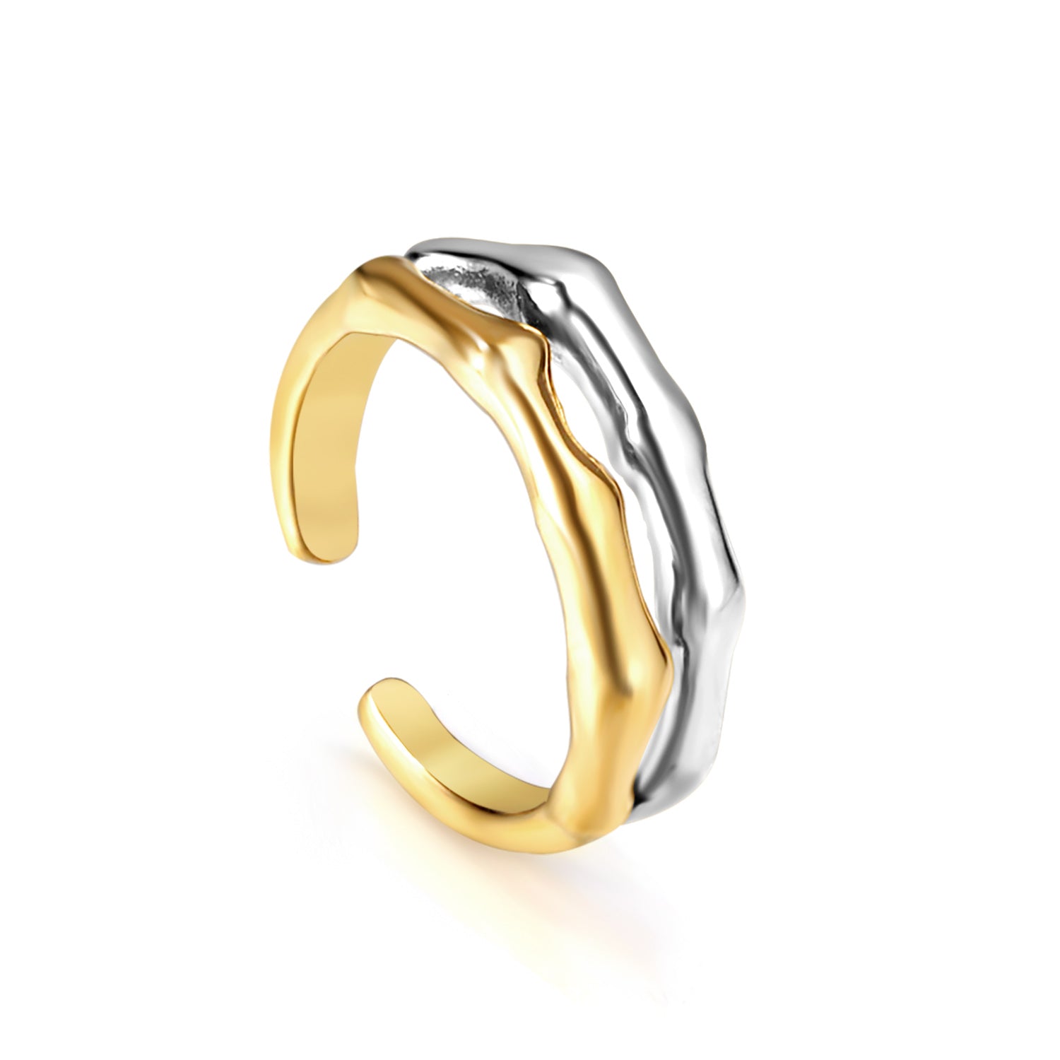 Dual Wave Ring
