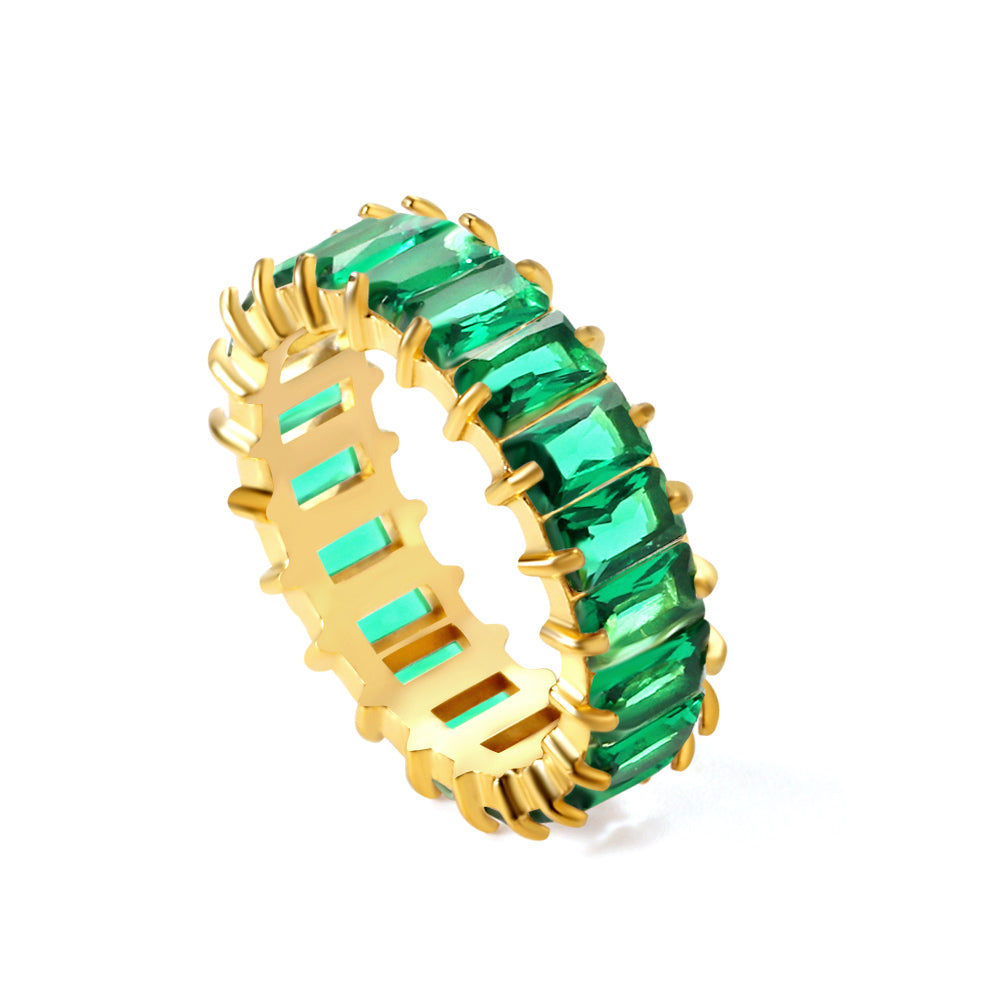 Emerald Glow Ring